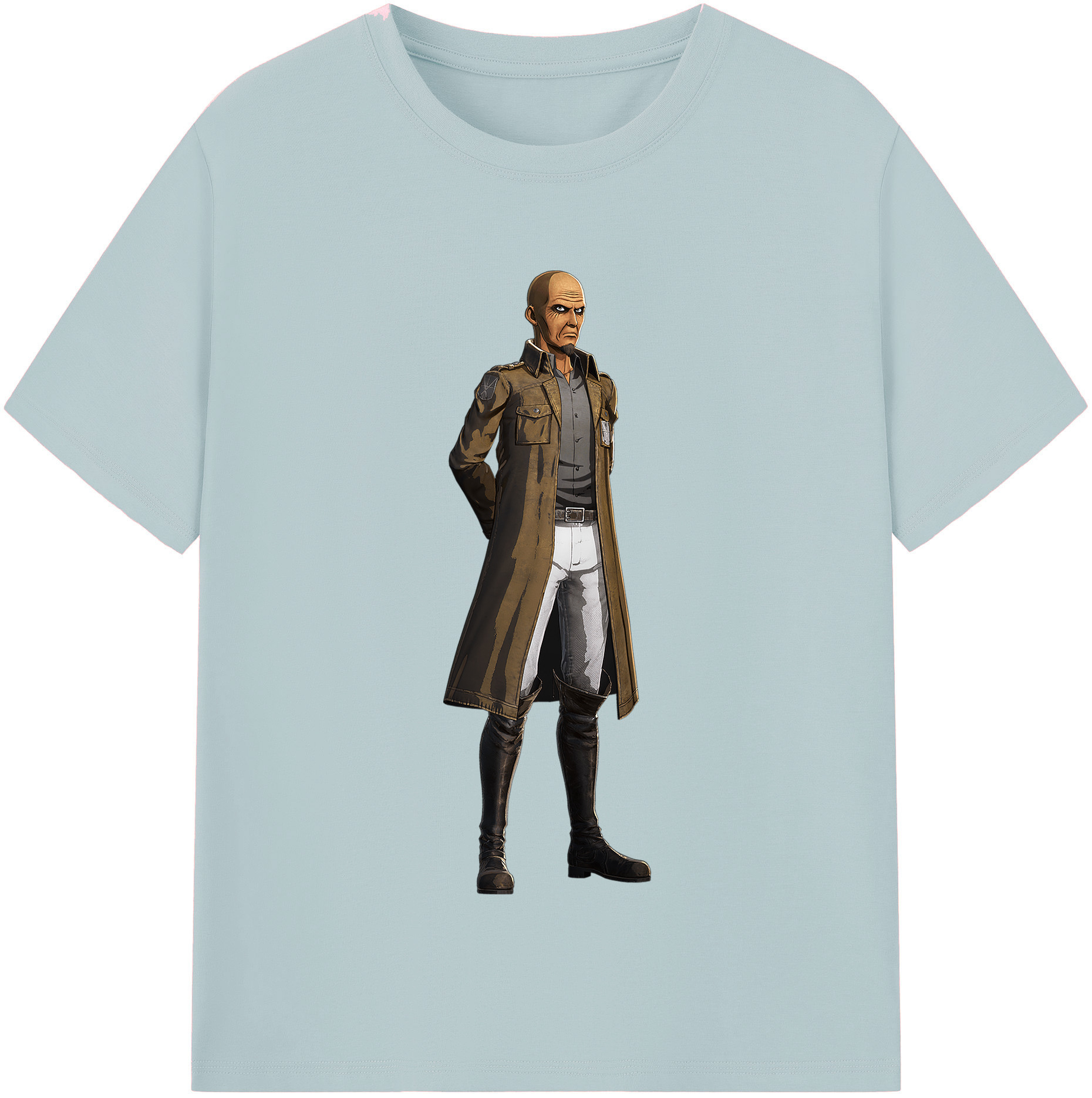 （画像用） 進撃の巨人 Attack on Titan 綿100％半袖Tシャツ（フロントプリント）